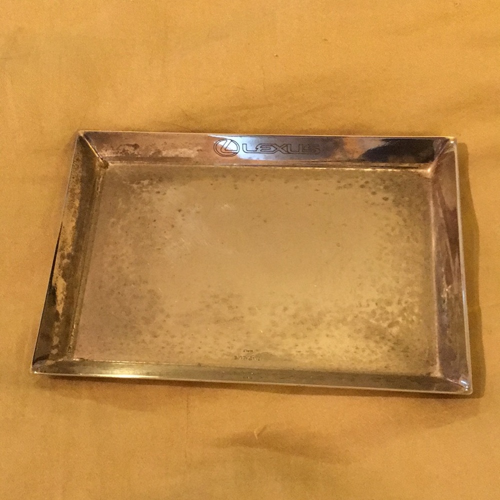 Lexis Pampaloni business card key tray 4 1/2”x 3”